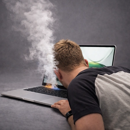 Ноутбук шумит и греется — чистка системы охлаждения