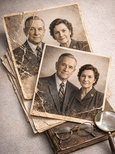 Реставрация и восстановление старых фотографий